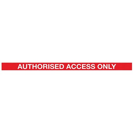 WallMaster 300 Magn Back Barrier Blk with A/Access Red/Wht 3m