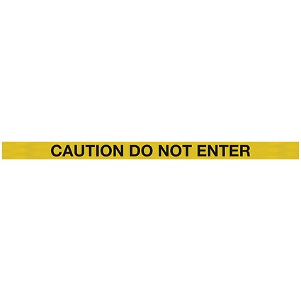 WallMaster 450 Magn Back/Belt End Barrier Blk + Caution Ylw/Blk 7.6m