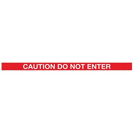 WallMaster 450 Magn Back/Belt End Barrier Ylw + Caution Red/Wht 7.6m
