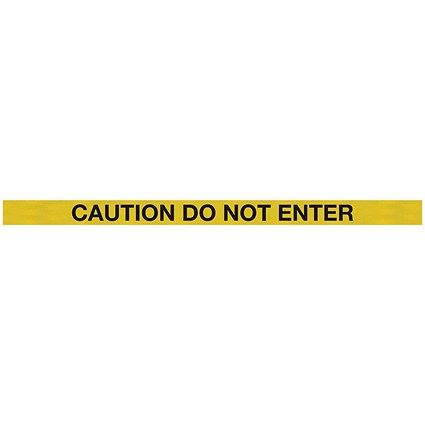 WallMaster 450 Magn Back/Belt End Barrier Ylw + Caution Ylw/Blk 7.6m