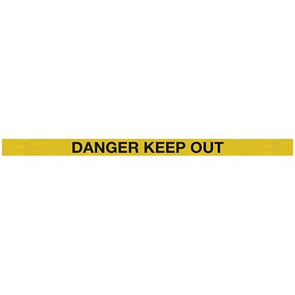 WallMaster 450 Magn Back/Belt End Barrier Ylw + Danger Ylw/Blk 7.6m