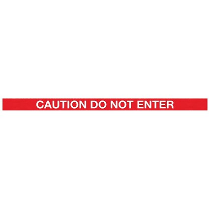 WallMaster 450 Magn Back/Belt End Barrier Ylw + Caution Red/Wht 10.6m