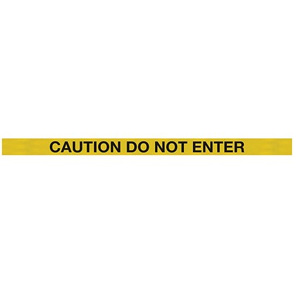 WallMaster 450 Magn Back/Belt End Barrier Ylw + Caution Ylw/Blk 10.6m