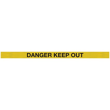 WallMaster 450 Magn Back/Belt End Barrier Ylw + Danger Ylw/Blk 10.6m