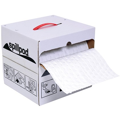 5 Star Spillpod Oil/Fuel Quick-rip Roll Grey 310mmx30m FS634542