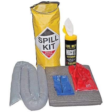 5 Star Gel Pup Forklift Spill Kit in a Hi-Vis Bag Grey FS636034