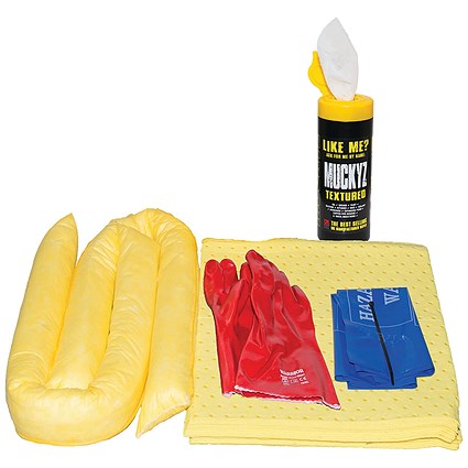 5 Star Refill Kit for 20L Spill Kit in a Hi-Vis bag Yellow FS636232