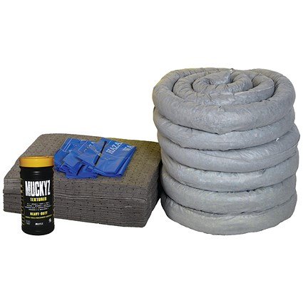 5 Star Refill Kit for 120L Spill Kit in a Wheelie Bin Grey FS636829