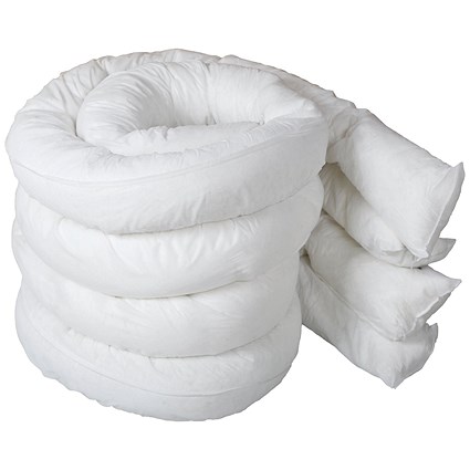 5 Star Oil/Fuel Land Booms 120mmx3m White Pack of 4 FS638762