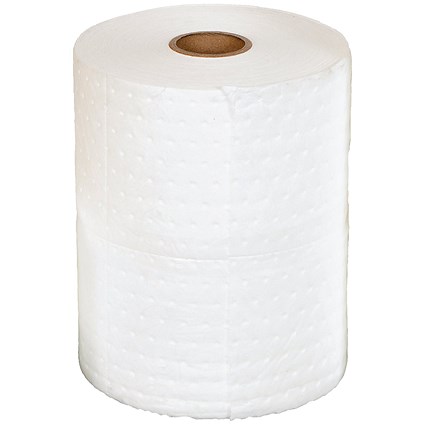 5 Star DW Oil/Fuel Perforated Roll Poly Pack 380mmx39m White FS639080