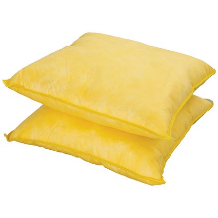 5 Star Chemical Cushions in a Box 230x230mm Yellow Pack of 20 FS639332