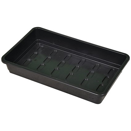 5 Star Evo Recycled Spill Tray 375x230x60mm Black FS639950