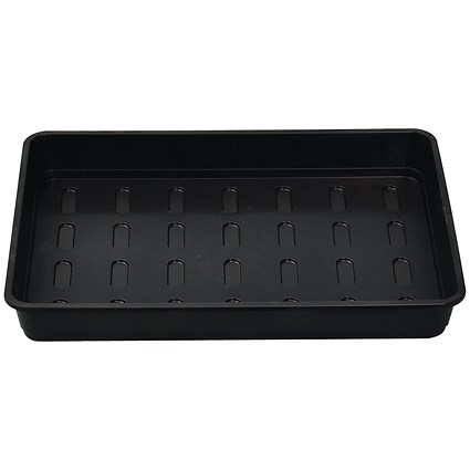 5 Star Evo Recycled Spill Tray 580x405x70mm Black FS640017