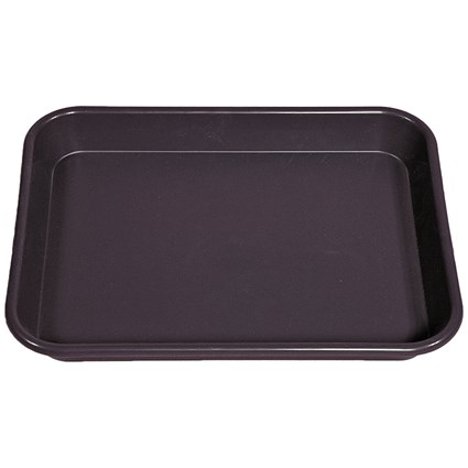 5 Star Evo Recycled Shallow Spill Tray 410x310x65mm Black FS640222