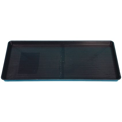 5 Star Evo Recycled Shallow Spill Tray 570x400x50mm Black FS640260