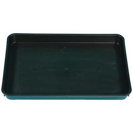 5 Star Evo Recycled Shallow Spill Tray 790x400x40mm Black FS640321