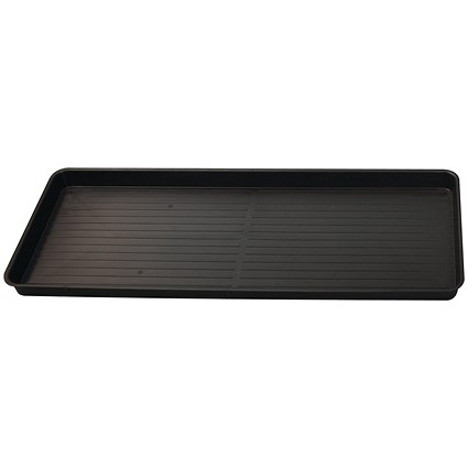 5 Star Evo Recycled Spill Tray 1000x400x50mm Black FS640376