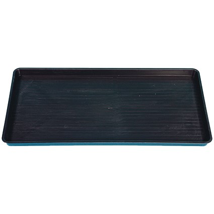 5 Star Evo Recycled Spill Tray 1110x550x50mm Black FS640598