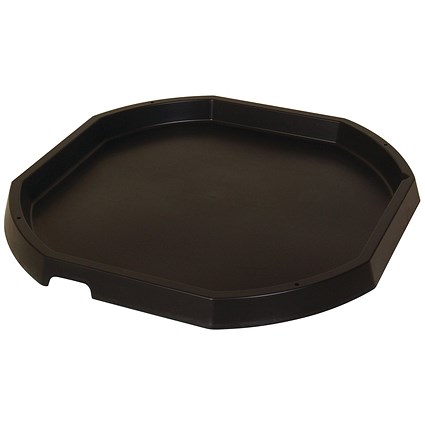 5 Star Evo Recycled Drum Drip-tray 850x80mm Black FS640970
