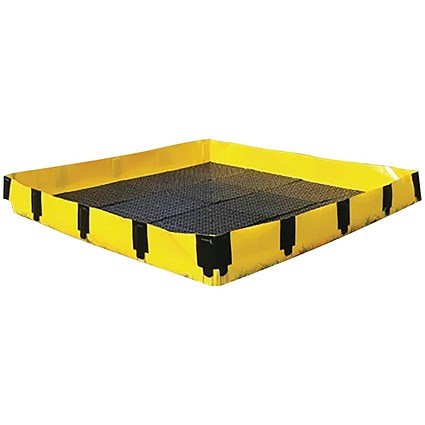 5 Star InstaBund Pool 4 Corner/22 Side 4500x2000x250mm Yellow FS642639