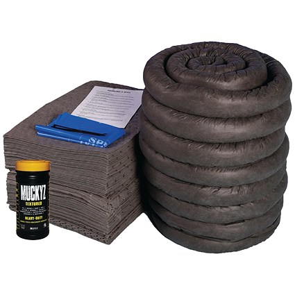 5 Star Refill Kit for 240L AdBlue Spill Kit Wheelie Bin Blue FS642998