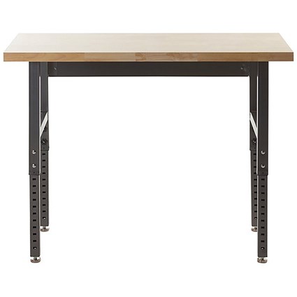 5 Star Hdut Adjustable Height Workbench 1200x600x580-940mm FS643148