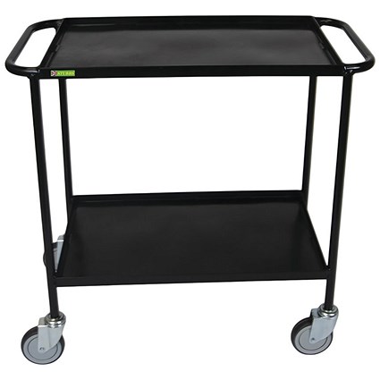 5 Star Mobile Shelf Trolley with Steel Shelves 950x450x900mm FS644190