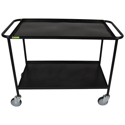 5 Star Mobile Shelf Trolley Steel Shelves 1200x450x900mm FS644206