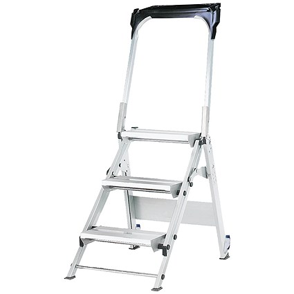 5 Star Easy Slope 3 Tread Folding Step Ladder 550x840x1260mm FS646071