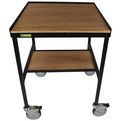 5 Star Mobile Workstation with Undershelf 600x600x860mm FS647146