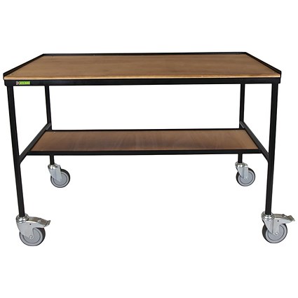 5 Star Mobile Workstation with Undershelf 1200x600x860mm FS647214