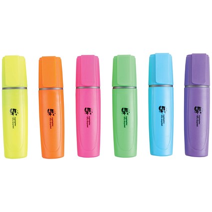 5 Star Highlighter Set Recycled Content Bright Assorted (Pack of 48)