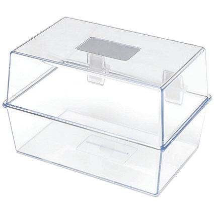 5 Star Card Index Box 5x3 Inch Crystal