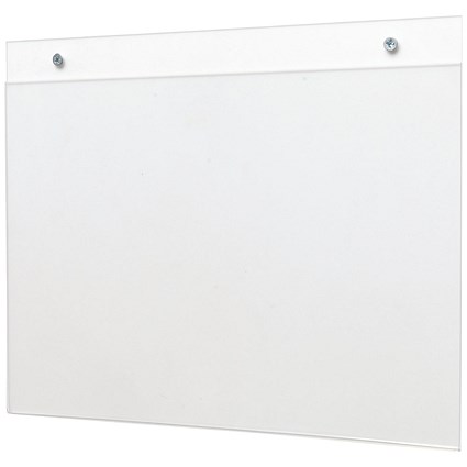 5 Star Wall Sign Holder A3 Landscape