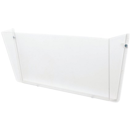 5 Star Unbreakable Wall Pocket Holder A4 Landscape Crystal