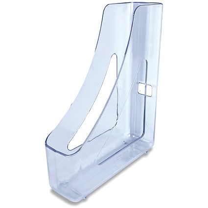 5 Star Contemporary Magazine File Crystal