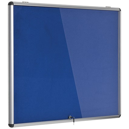 5 Star Glazed Fire Retardant Noticeboard 6x A4 Sheets Blue