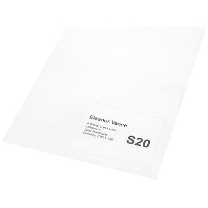 5 Star A4 Integrated Labels S20 160x105mm Pack of 1000 FS679897