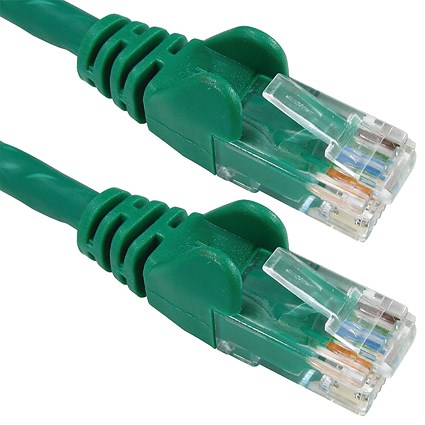 5 Star Cat6 Lsoh Patch Cable Moulded 2m Green FS686803