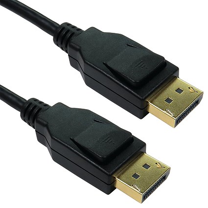 5 Star DisplayPort 1.4 M to M Cable 32.4GB 8kx4k60hz 2m Black