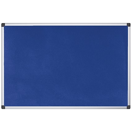 5 Star Fire Retardant Noticeboard 1800x1200mm Blue