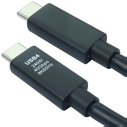 5 Star USB4 240W Cable 40GBPS CC 1m