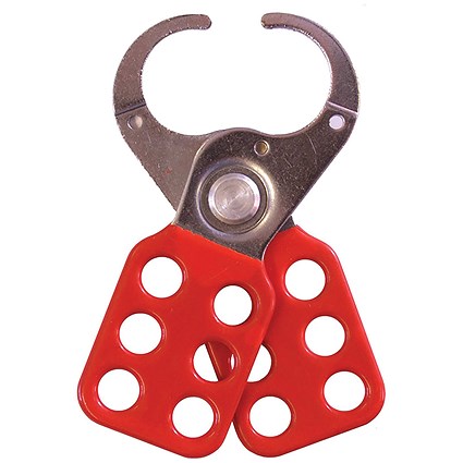 5 Star Vinyl Coated Lockout Hasp 25mm FS712567