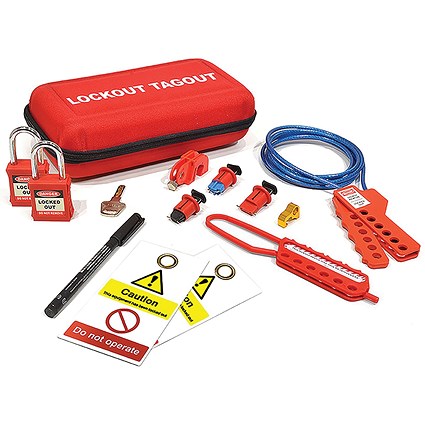 5 Star 13 Piece Maintenance Electrical Lockout Kit FS712574