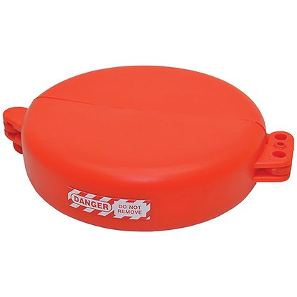 5 Star Gate Valve Lockout 63.5-127mm Red FS712594