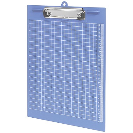 5 Star Plastic Clipboard A4