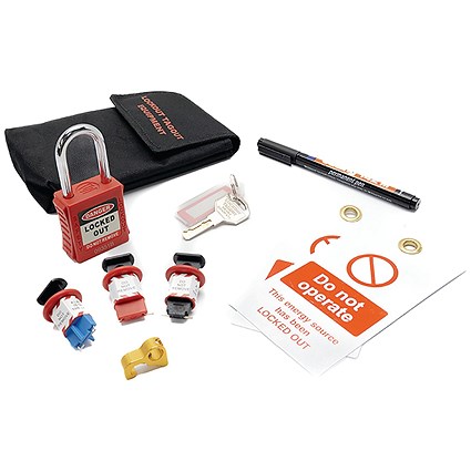 5 Star Advanced Personal Lockout Pouch Kit FS712600