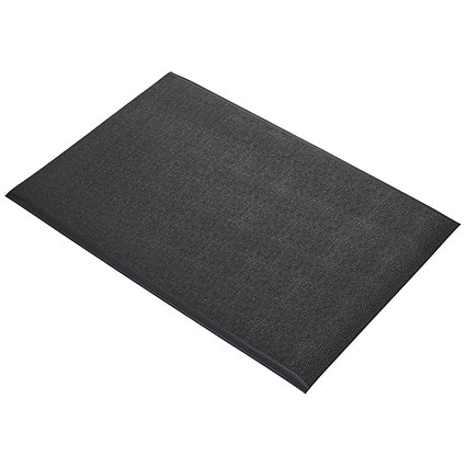5 Star Anti-Fatigue Textured Top Mat, 600 x 900mm, Black