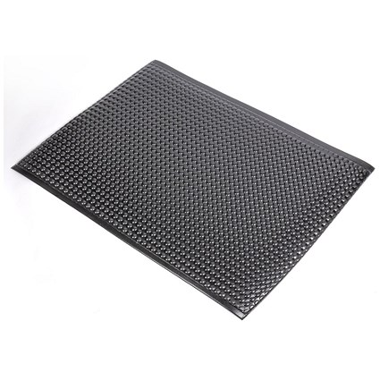 5 Star Anti-Fatigue Premium, Bubble Mat, 900 x 1000mm, Black