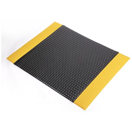 5 Star Anti-Fatigue Premium, Bubble Mat, 600x900mm, Black/Yellow